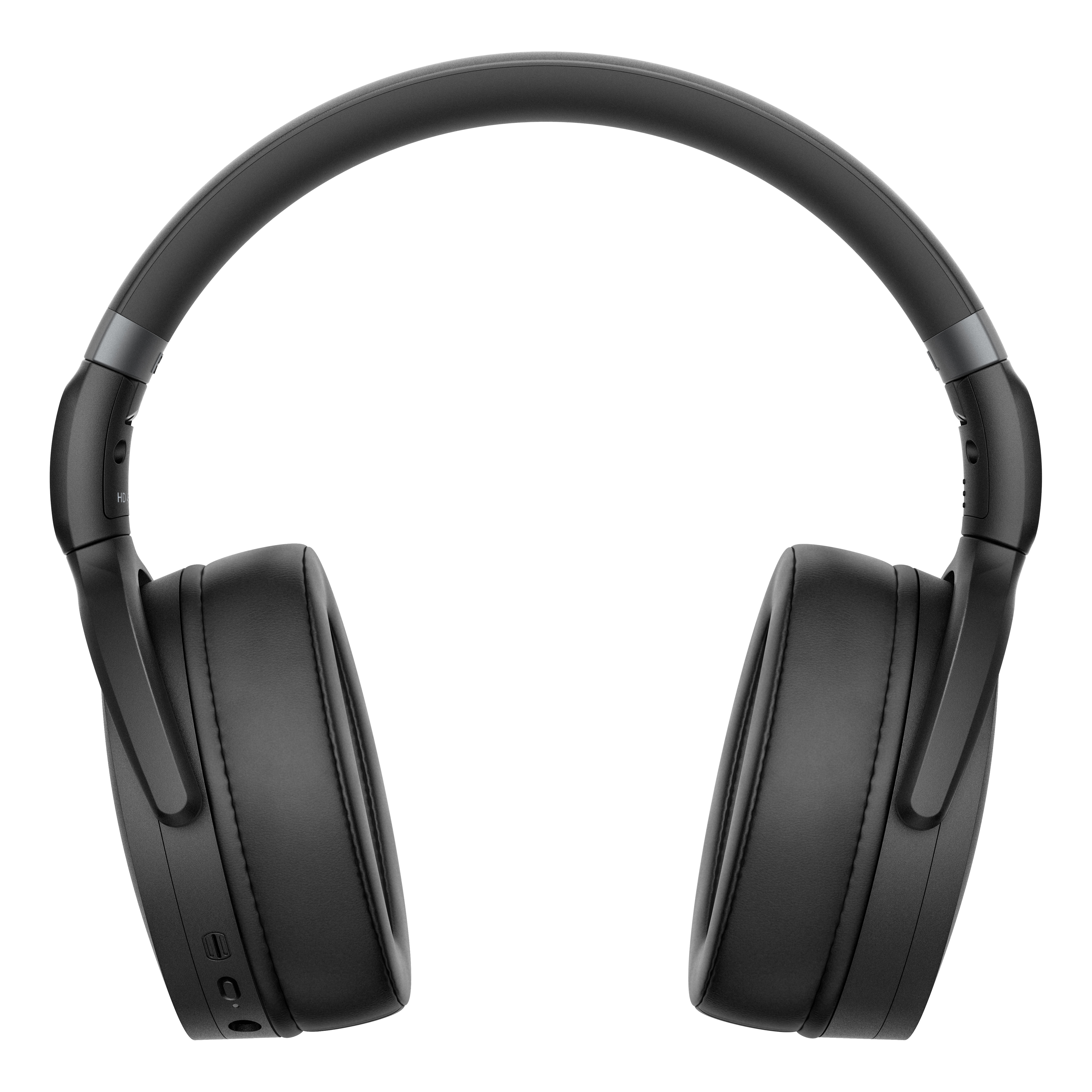 HD 450BT BLACK Наушники беспроводные / bluetooth 5.0, накладные складные закрытые, активное шумоподавление, 18-22000гц, 108дб, микрофон, до 30 часов работы, аудиокедеки: sbc, aac, aptx™, aptx™ low latency, 508386 Sennheiser Santreyd  - Вид №1