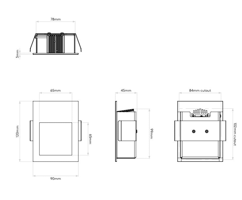 Настенный маркер из нержавеющей стали Astro Lighting Borgo ARCH-00090053 - Вид №3