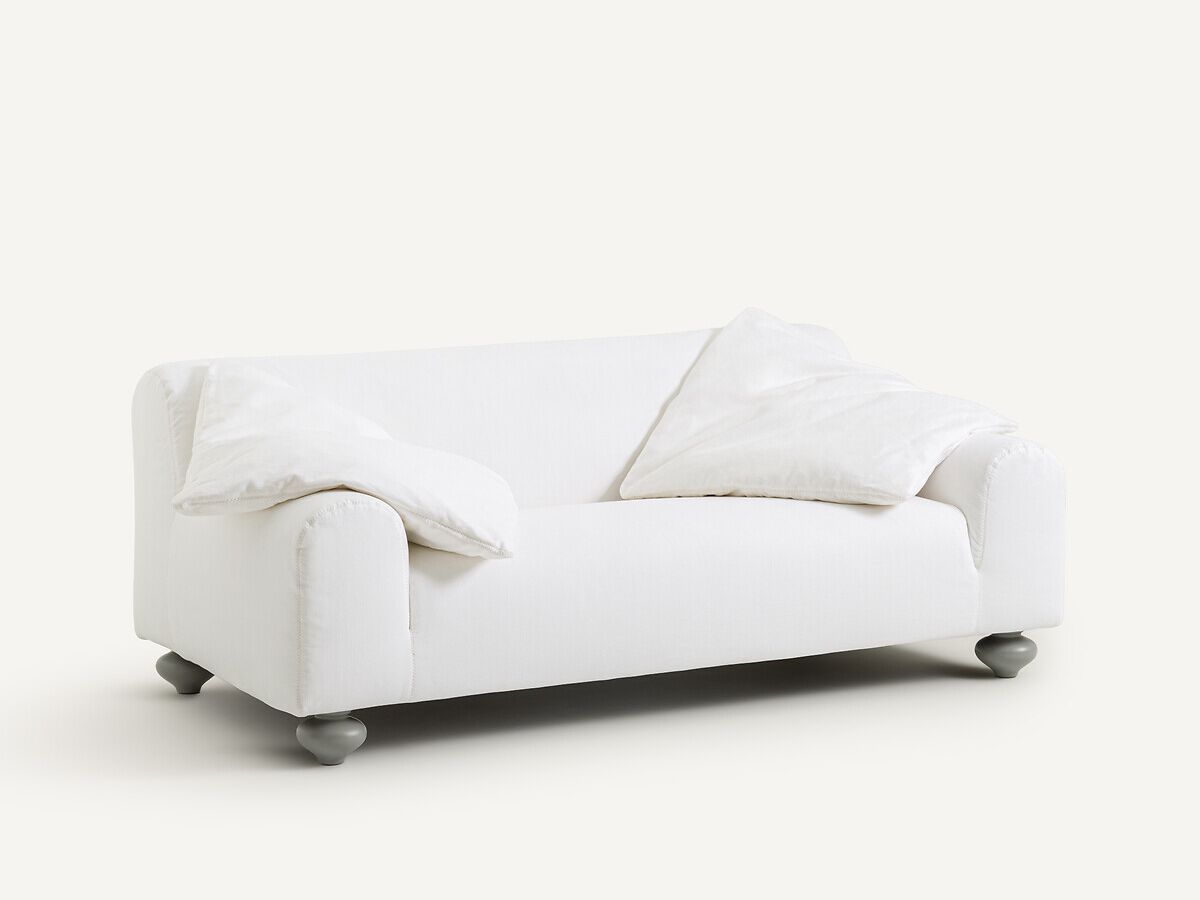 3-местный диван из хлопка и льна AMPM Bold ARCH-00038595 - Вид №1