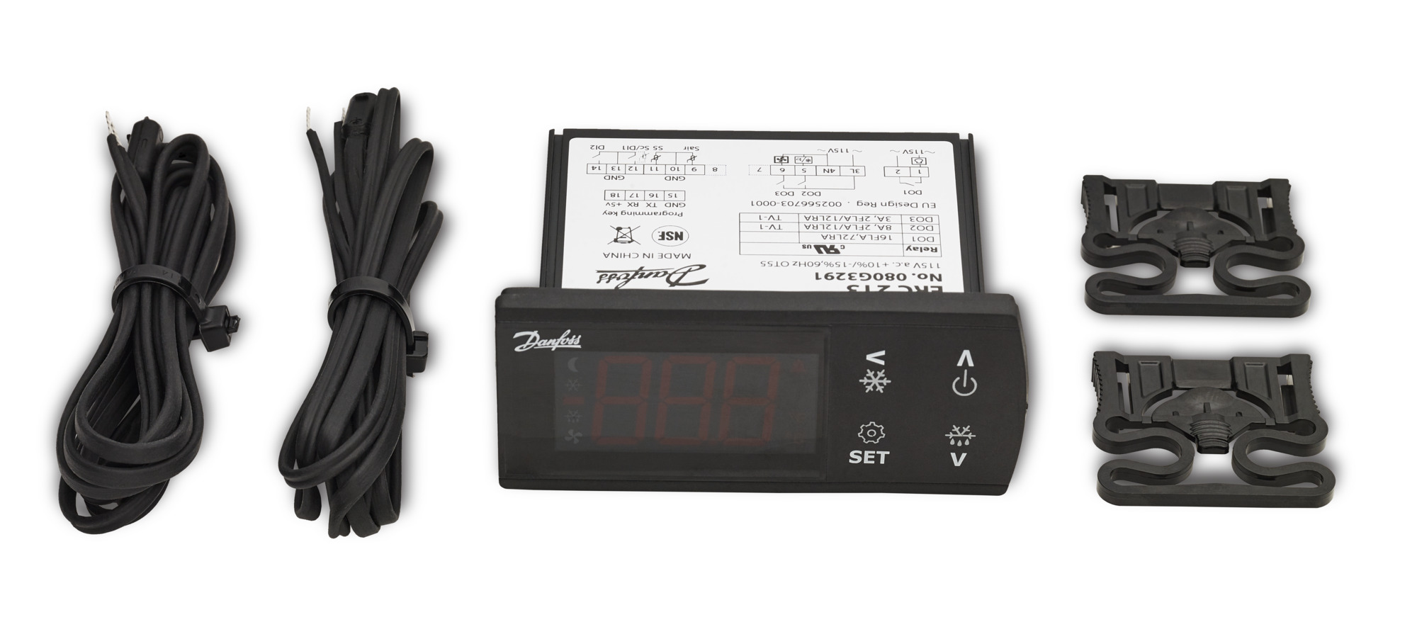 Danfoss ERC 21x ERC 213,Controller, RED LED, 240V 080G3294  - Вид №46