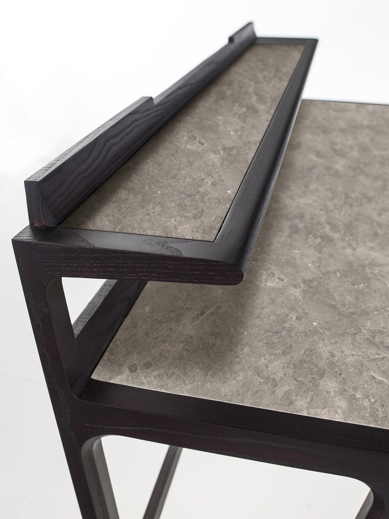 Прямоугольная консоль из керамогранита с полками Frigerio Archè ARCH-00083198 - Вид №2