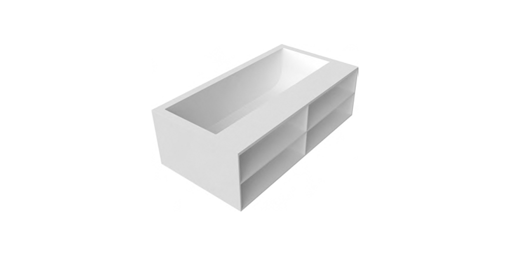 Ванна пристенная BIBLIO52-3 Antonio Lupi BIBLIO L=170 см Antoniolupi BIBLIO523 - Вид №1