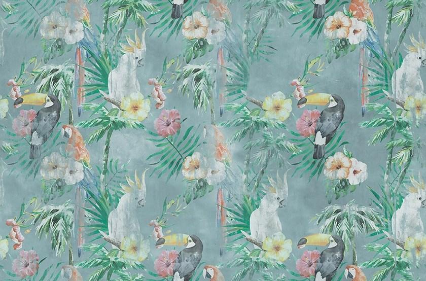 Wall&decò Тропические уличные обои Out system 16 sun-id-1374042 - Вид №3