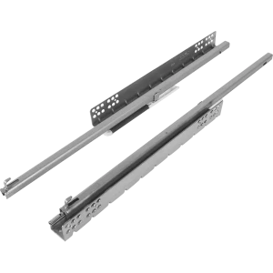 Направляющие скрытого монтажа FIRMAX с частичным выдвижением 500 мм, металл, цвет серый
