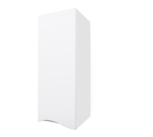 У25502 Шкаф - Пенал Этюд 35П, 1д, Белый глянец 1 Marka Этюд