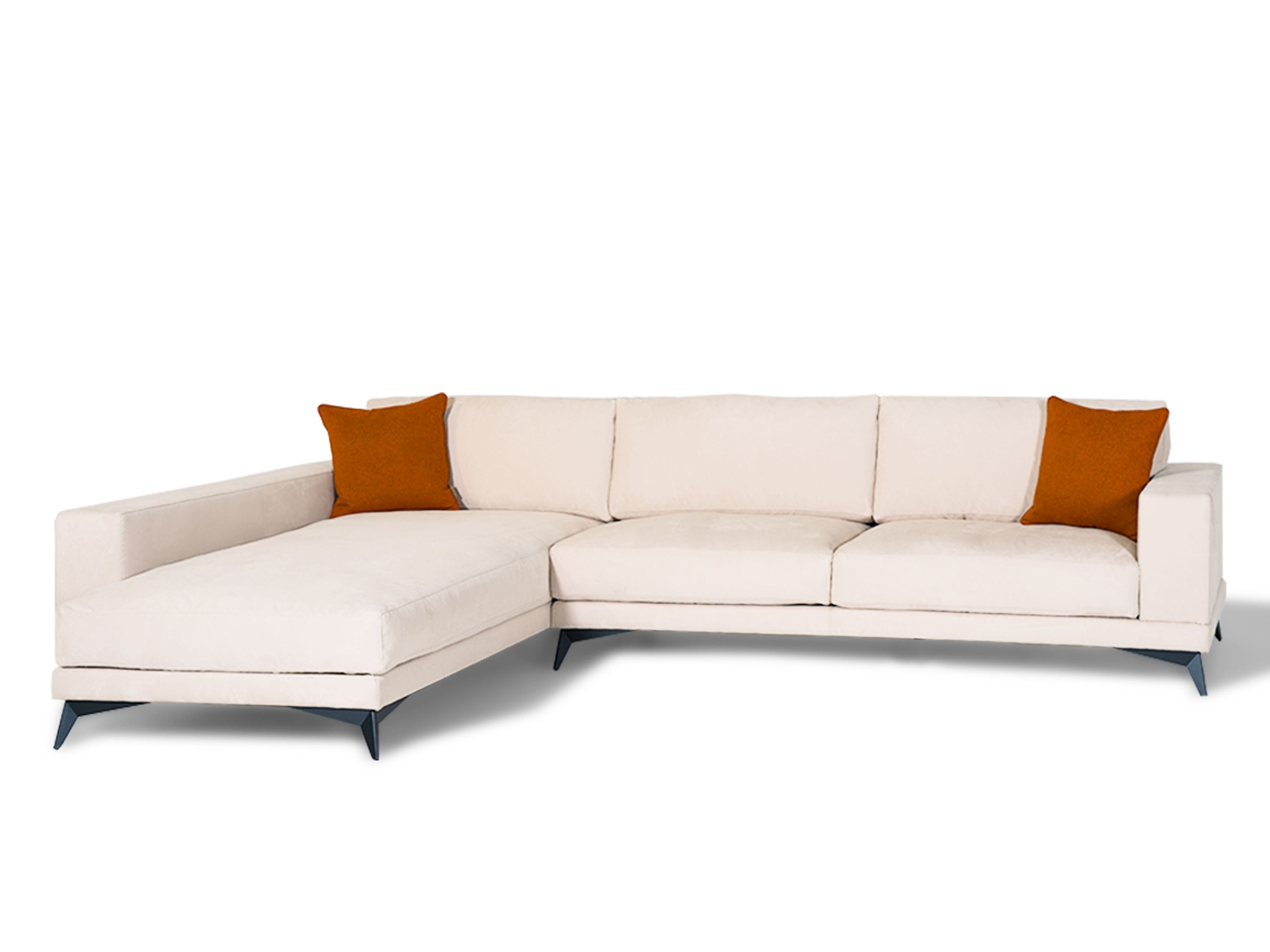 Диван из микрофибры с полуостровом Mantellassi 1926 Tesla ARCH-00104315