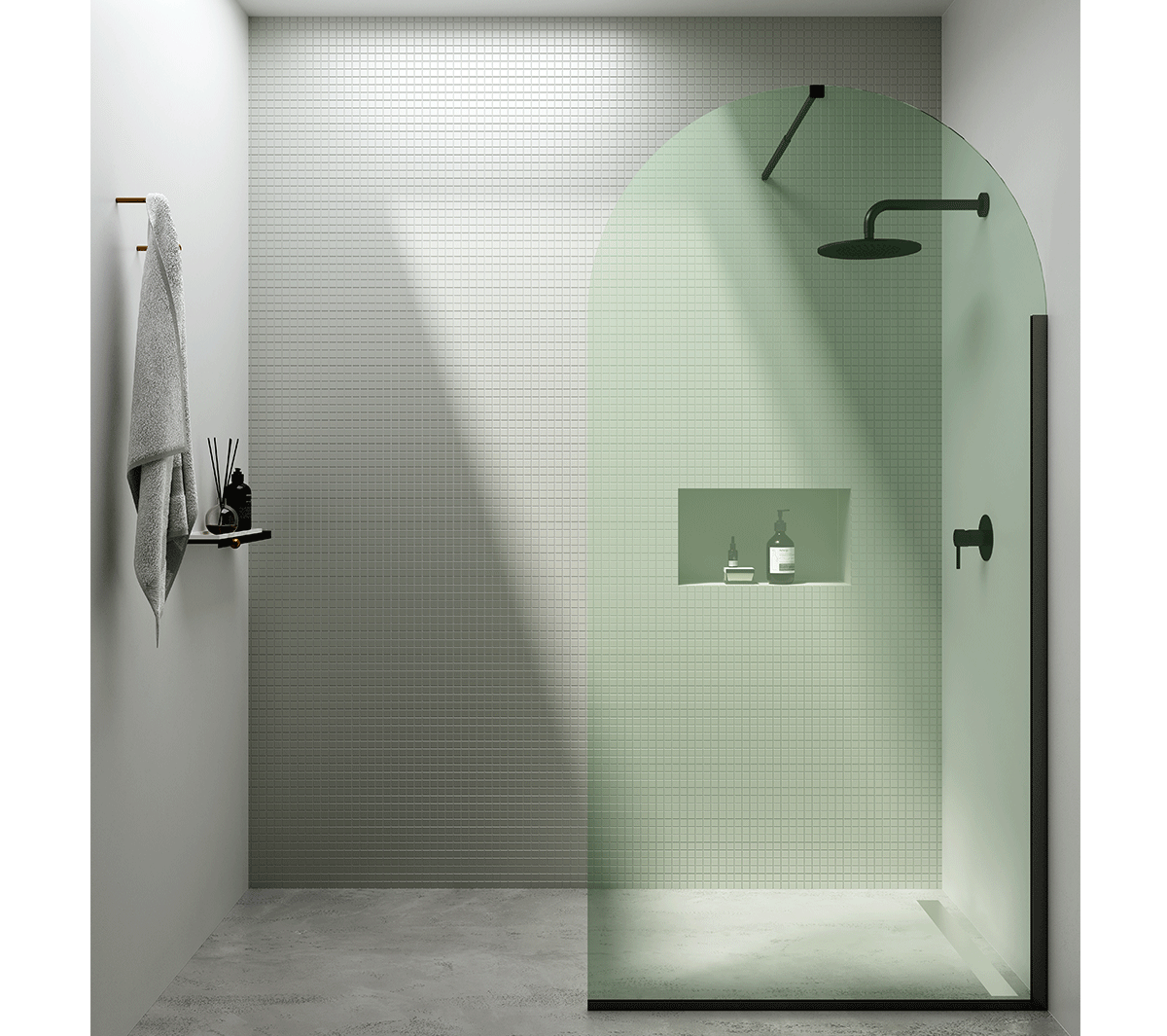 Ex.T SO20 SLEEK Душевая лейка с настенным держателем EXSO20SLNE+EXBRPSLNE - Вид №5