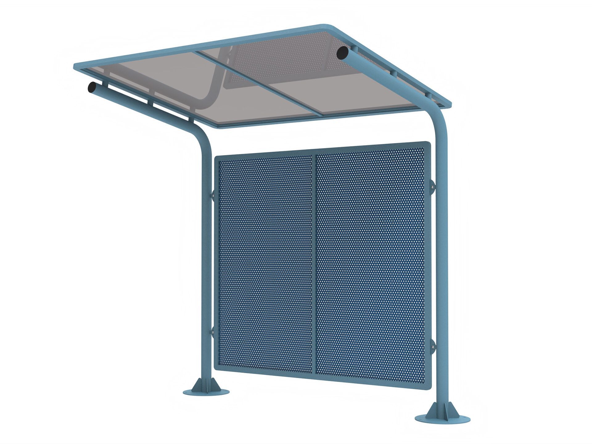 Навес из стали и поликарбоната Lazzari весна ARCH-00085883 - Вид №4