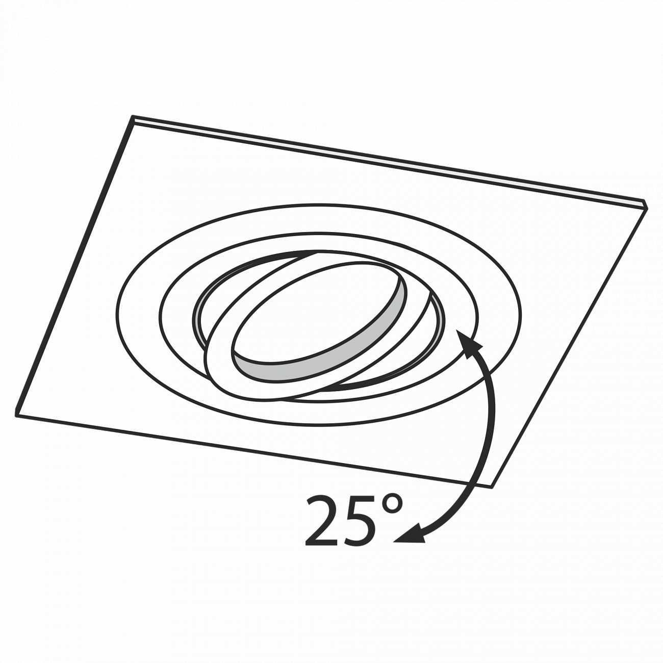 Встраиваемый спот белый Technical Atom DL024 TECHNICAL DOWNLIGHT 00-3957188 Белый  - Вид №7