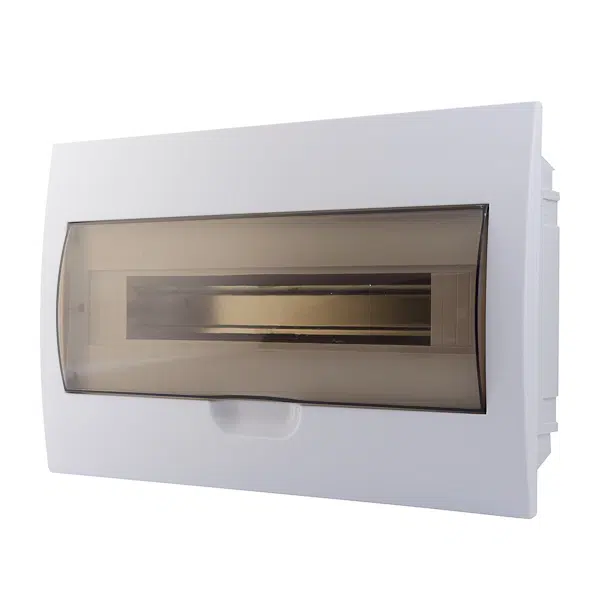 LUXRAY Бокс с прозрачной крышкой ЩРН-П-18 для наружной установки LEZARD 730-1000-018