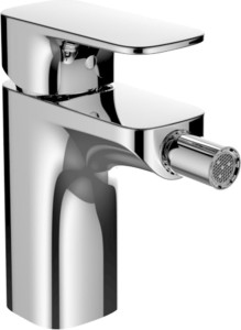 H3417510041111 cityplus однорычажный смеситель для биде, фиксированный излив 105мм, с донным клапаном LAUFEN PRO