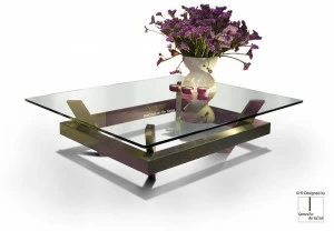 Gonzalo De Salas Журнальный столик из стекла