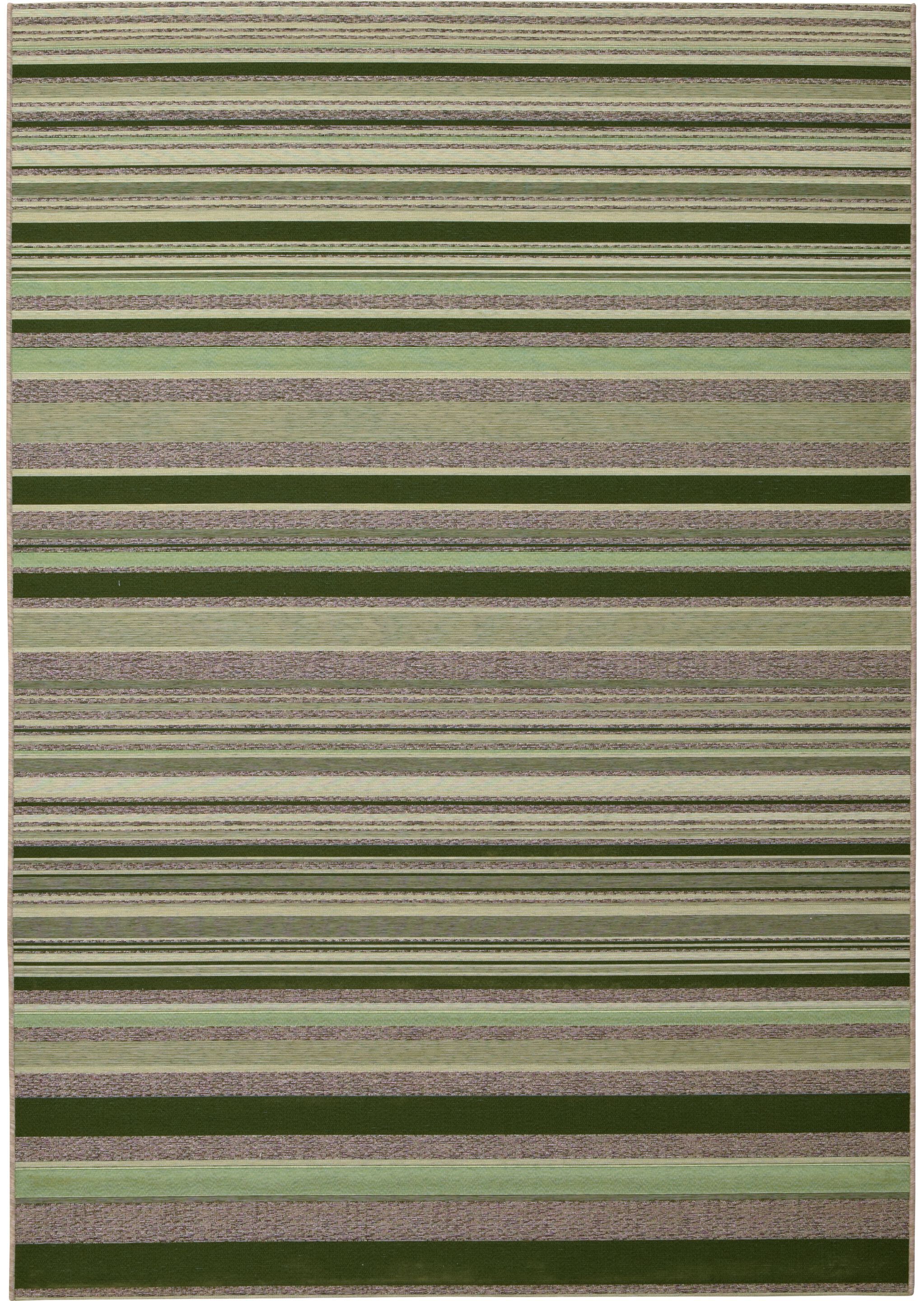 Полосатый напольный прямоугольный ковер Ademi Outdoor ARCH-00139030 - Вид №1