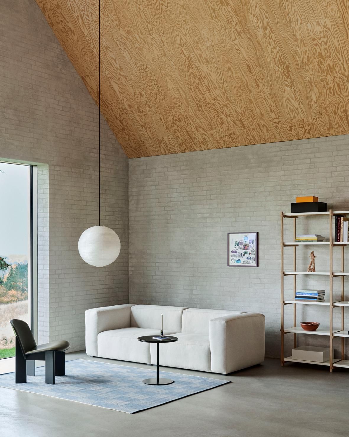 Стальной низкий круглый журнальный столик Hay PYRO ARCH-00049602 - Вид №5