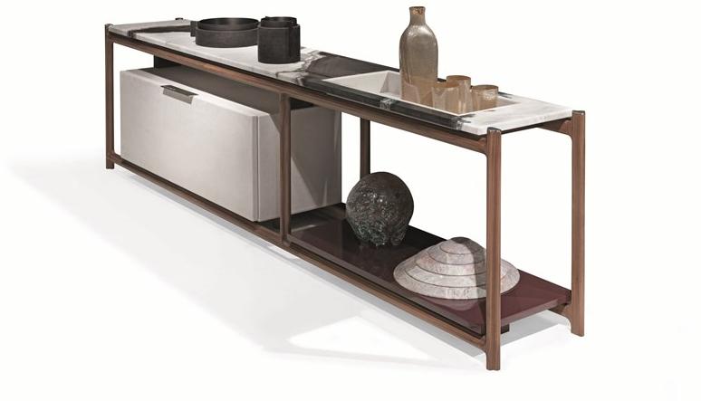 Visionnaire Прямоугольная мраморная консоль с полками King's cross sun-id-1374352 - Вид №1