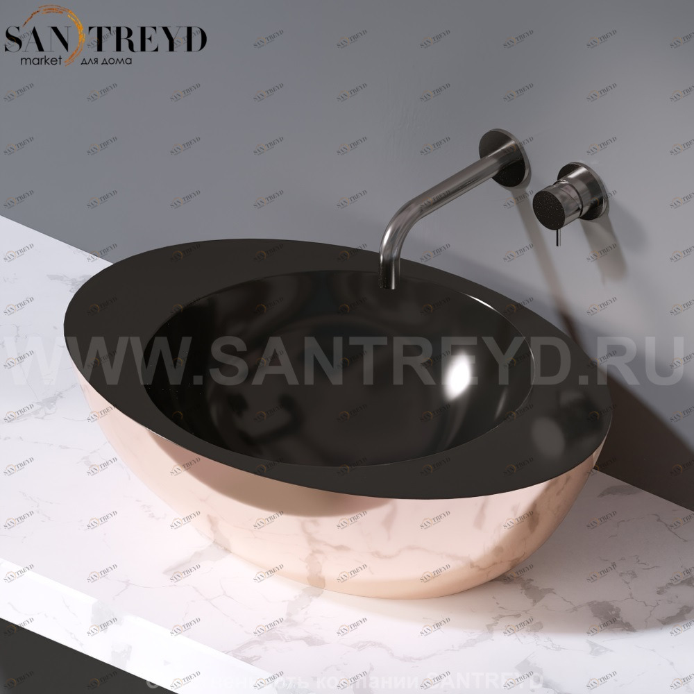 L269.260 Накладная раковина на столешницу  овальная A. e T. Italia ACCENT AeT ITALIA