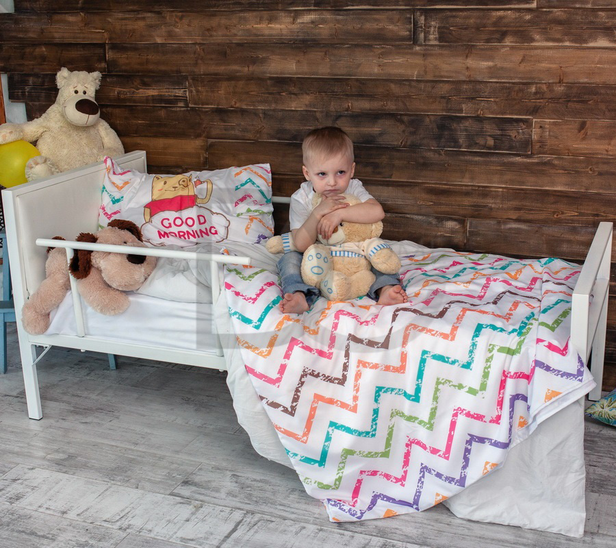 Кровать детская 80х190 с мягкой вставкой в изголовье белая "Лоренцо kids" FRANCESCO ROSSI ЛОРЕНЦО 134704 Белый  - Вид №3