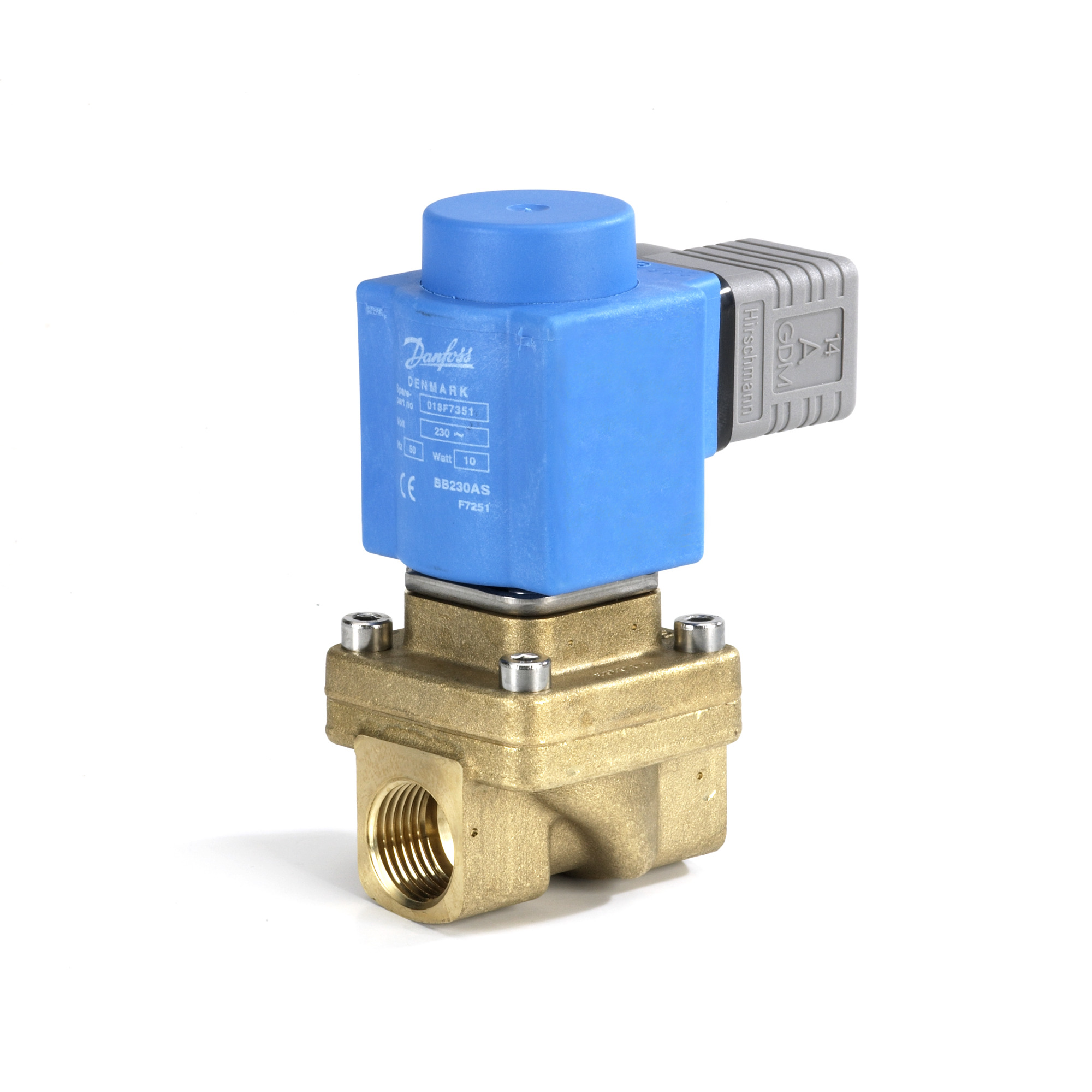 Danfoss EV250B — двухходовые электромагнитные клапаны с принудительным подъемом Клапан электромагнитный EV250B 032U158002  - Вид №22