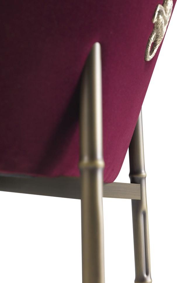 ETRO Home Interiors Стул из мягкой ткани Frida E.fri.131.a - Вид №4