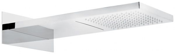 C06652CR Верхний душ. 500*260. 2 режима (дождь и водопад). Сталь, цвет хром EMMEVI 