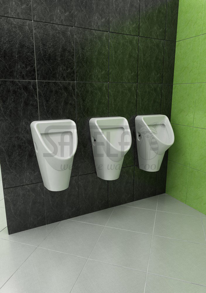 01315 Писсуар Livo с радарным устройством смыва, с встроенным источником питания, 230 В/ 50 Гц SANELA  - Вид №2