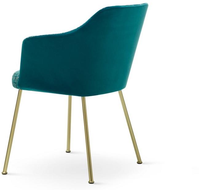 Saba Italia Стул с обивкой и подлокотниками Isabelle sun-id-1442868 - Вид №1