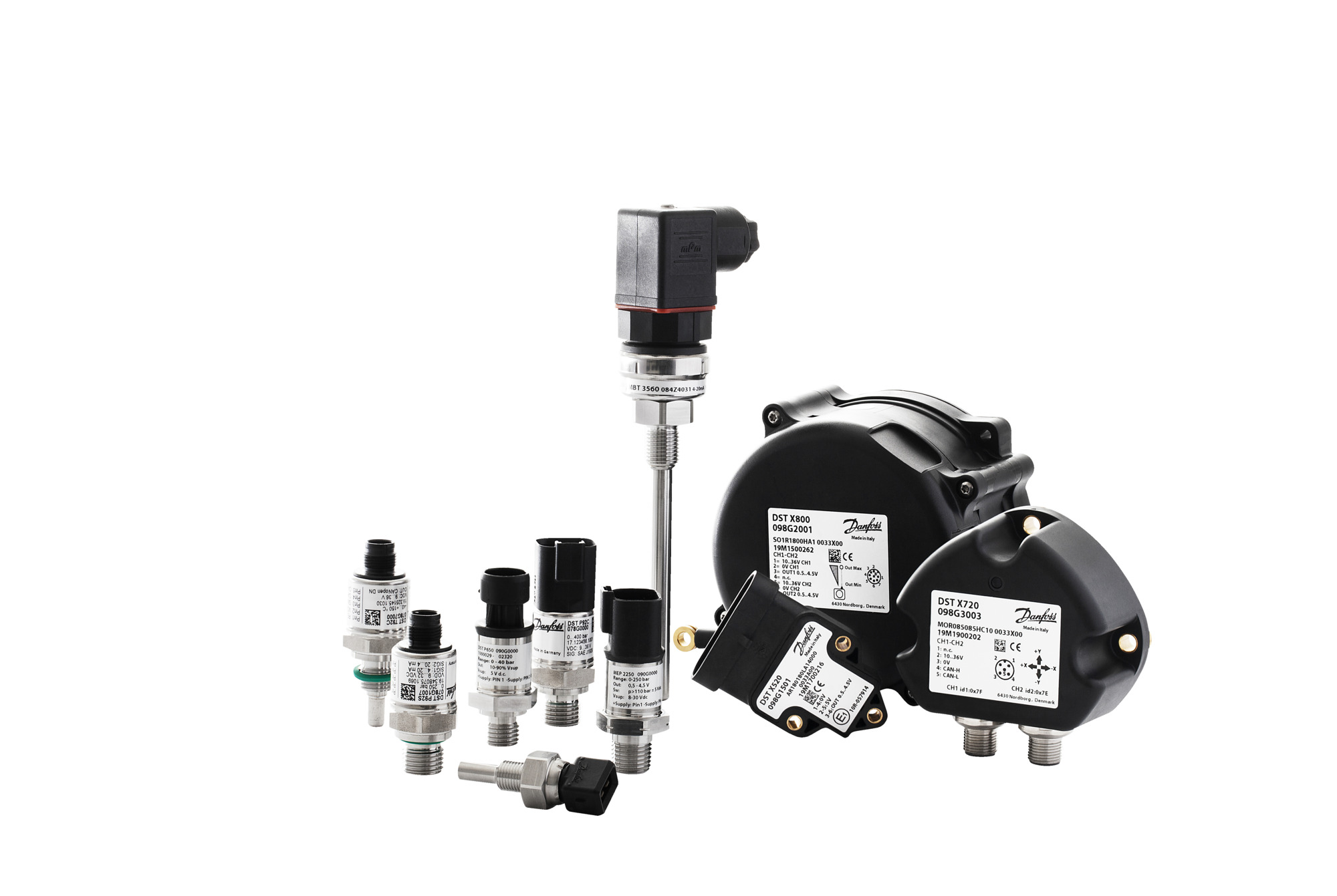Danfoss MBT3560 — термопреобразователь сопротивления с унифицированным выходным сигналом 4-20 мА Датчик температуры MBT 3560 084Z4037  - Вид №21