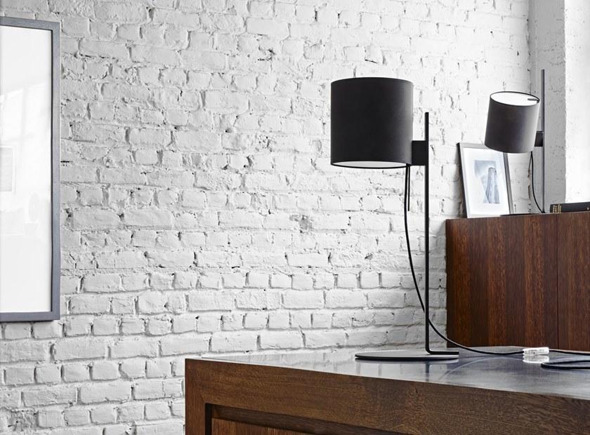 Ligne Roset Настольная лампа со стальным основанием и абажуром из хлопка Magnet lamp 10072440-10072780 - Вид №2