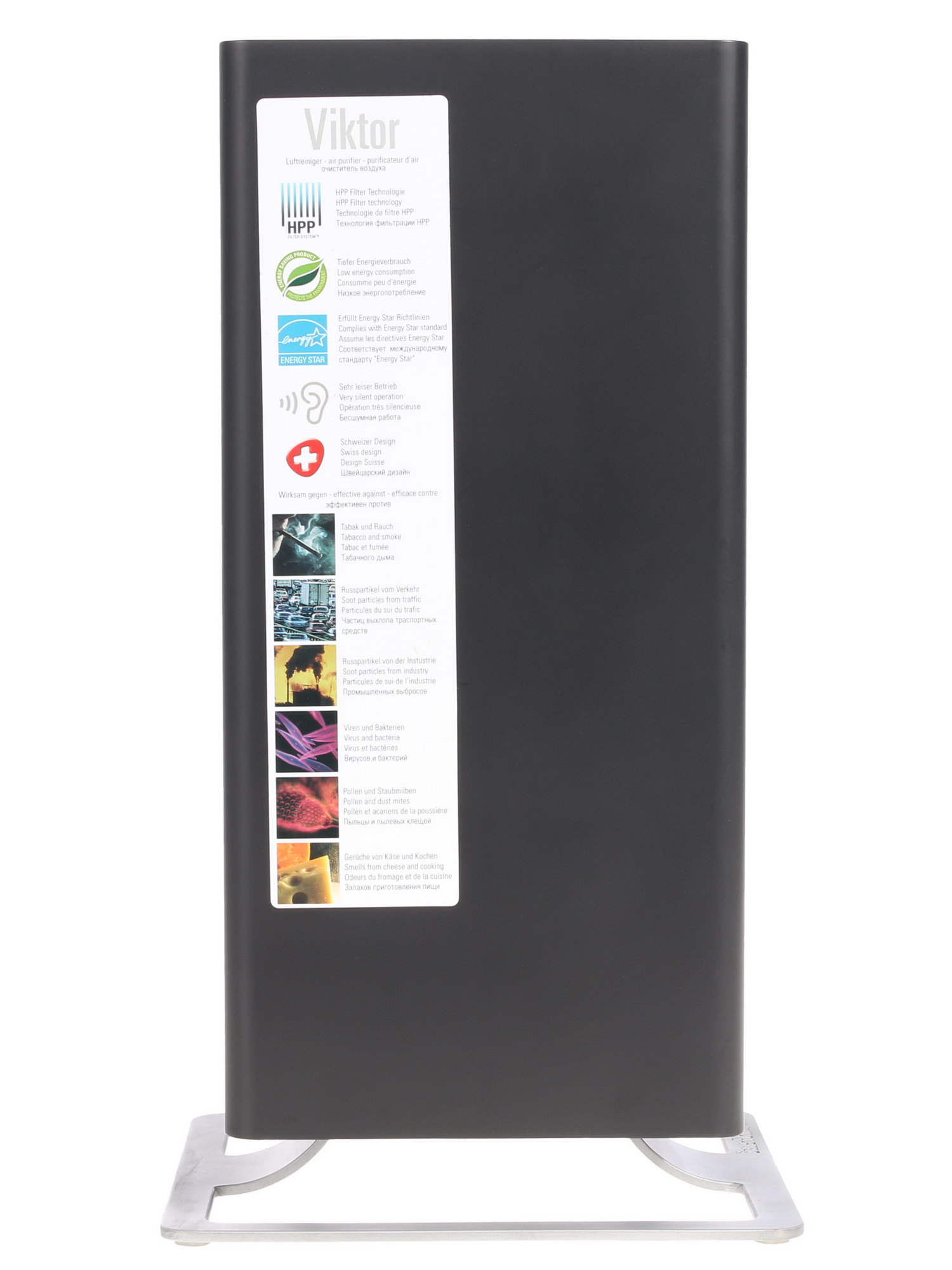 1002625 Очиститель воздуха Stadler Form V-002 Viktor черный STDN-0098138 - Вид №4