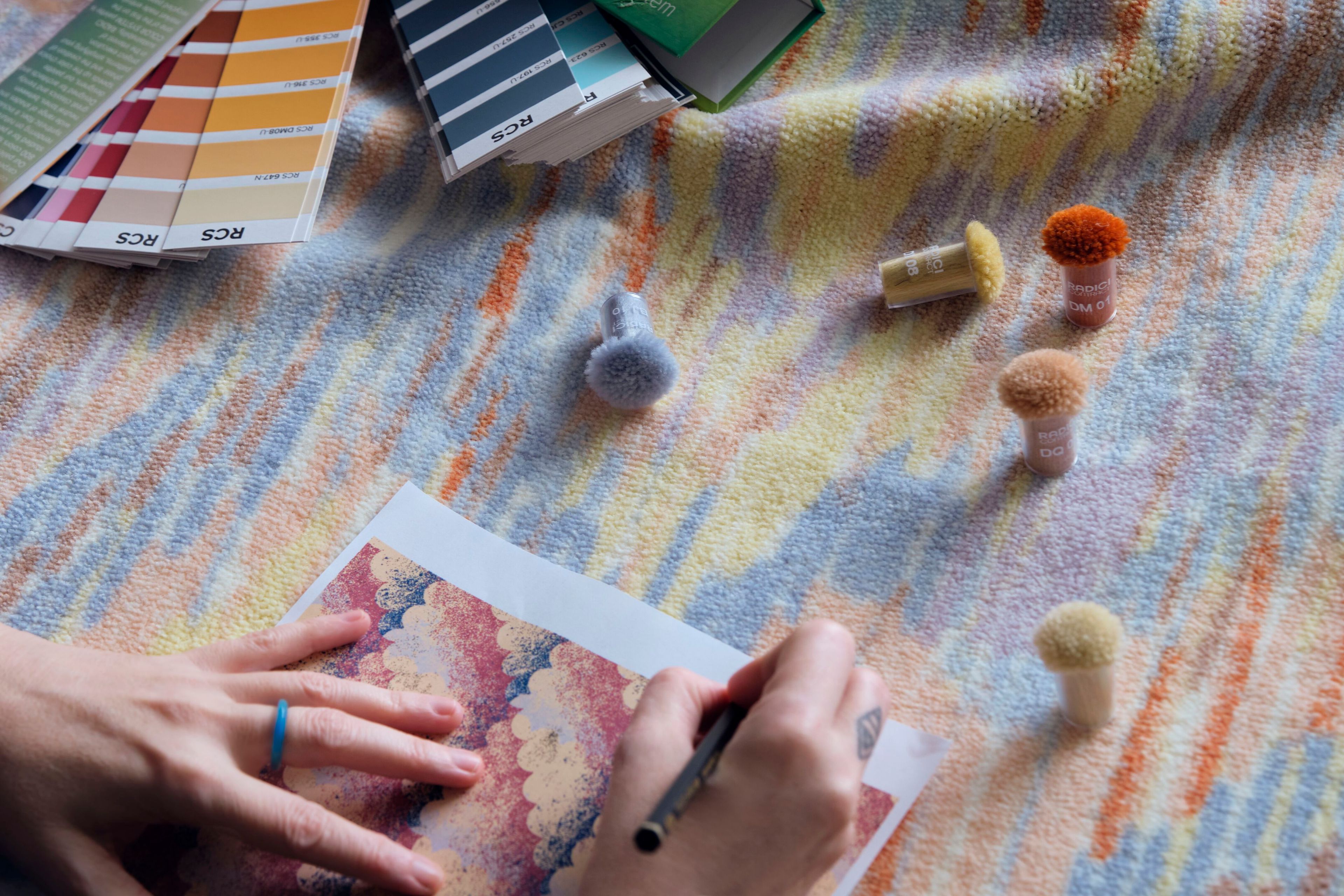 Перерабатываемый нейлоновый ковер Radici CHROMA ARCH-00132777 - Вид №4