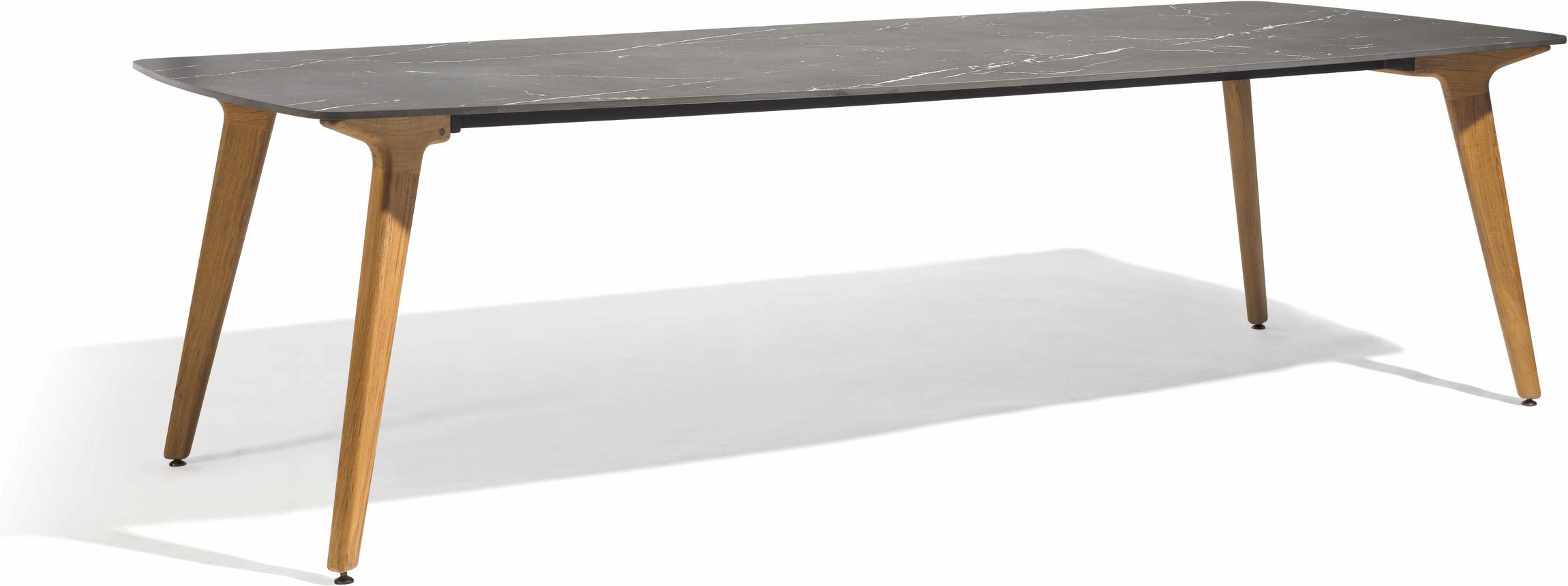 MNST969 Обеденный стол teak 264см x 118см Manutti Torsa