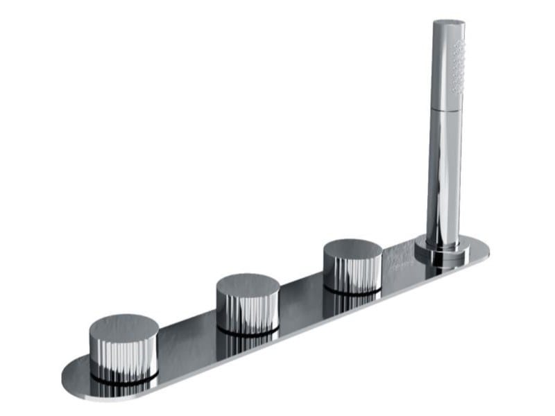 Хромированный смеситель для ванны CARIMALI QTIME MISCELATORE VASCA ARCH-00121654