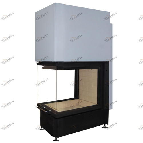 Каминная топка Экокамин Дельта 700P принт (подовое горение) 6499