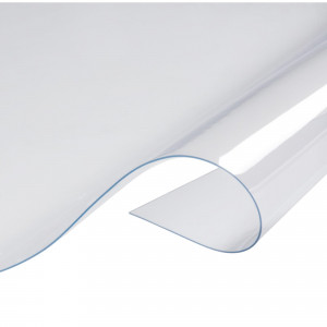 84573264 Скатерть прямоугольная, 80x120 см, цвет прозрачный Жидкое стекло