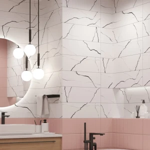 Настенная плитка LB Ceramics Одри 20x60 см 0.84 м² цвет белый