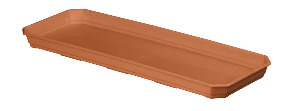 Поддон Santreyd для балконных ящиков 40 см в терракотовом цвете 12973563