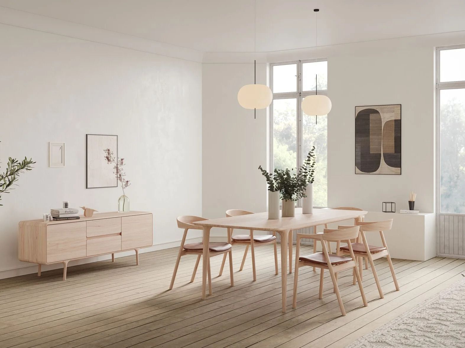 Мягкое кожаное кресло с открытой спинкой Gazzda MUNA ARCH-00051365 - Вид №3