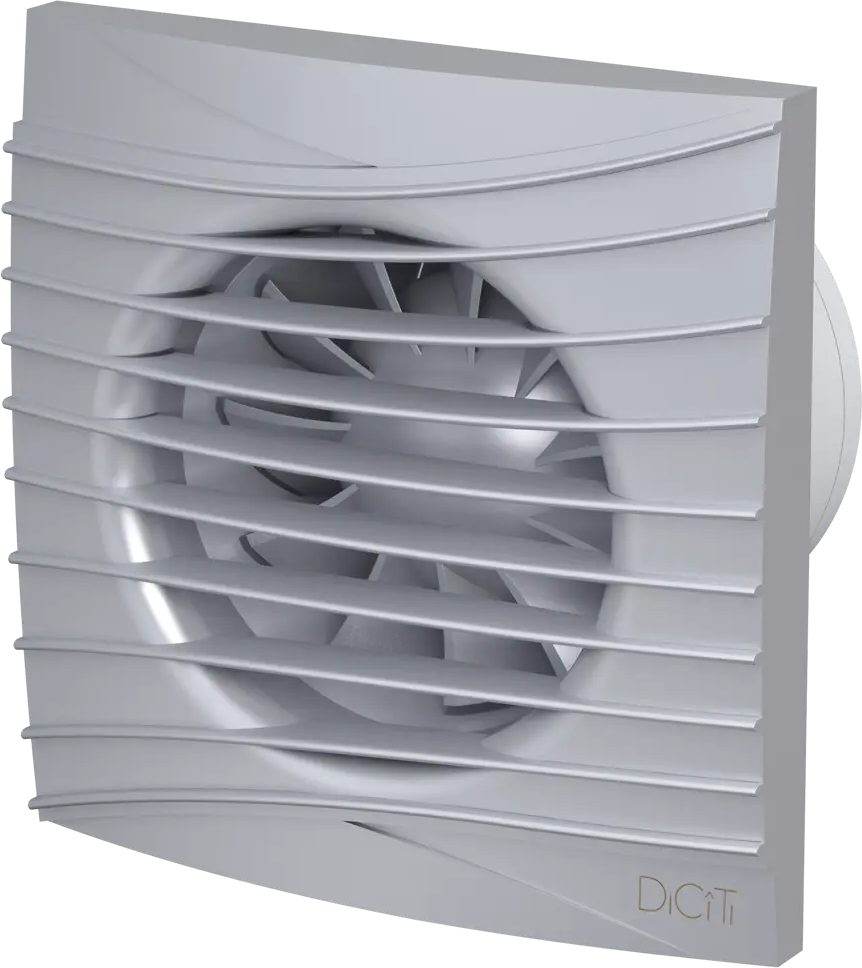DiCiTi Silent 4C - бесшумный вентилятор в сером металлическом исполнении 83212144
