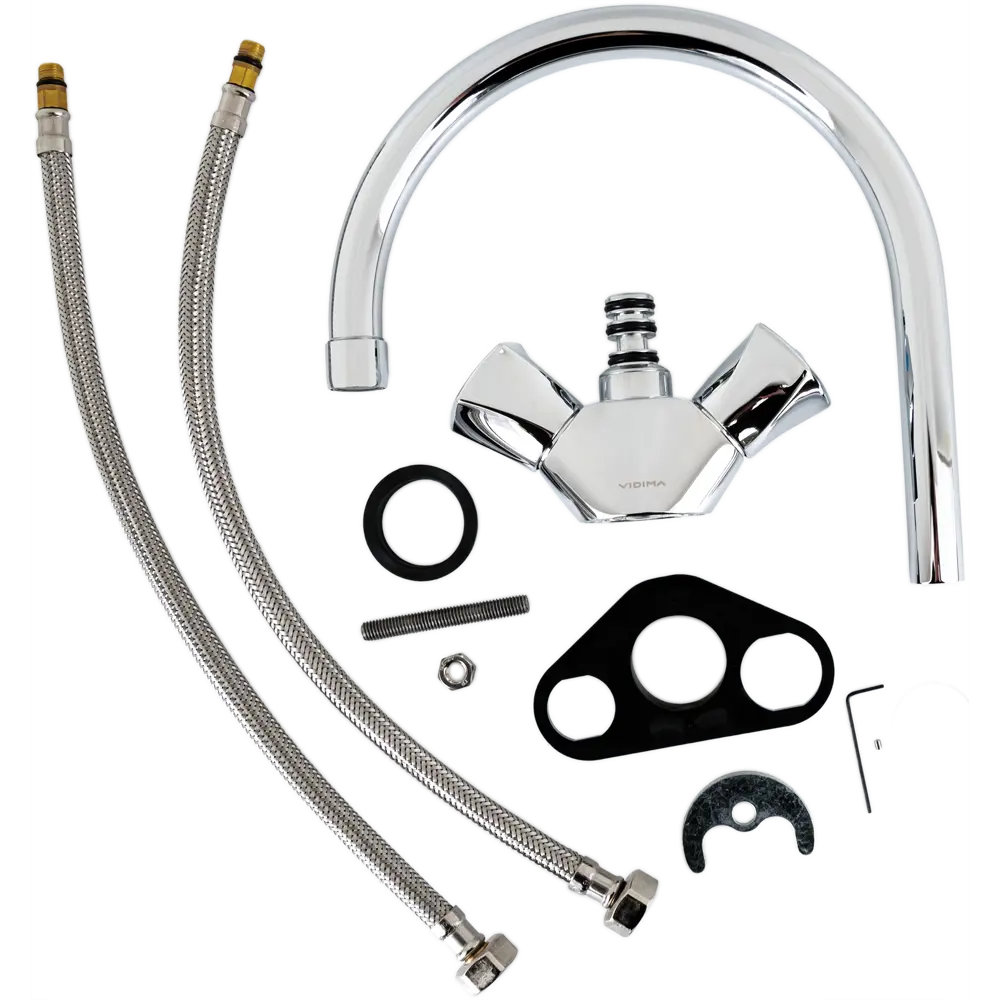 Смеситель для кухни Vidima Life, цвет хром 82441972 STLM-2172003  - Вид №3