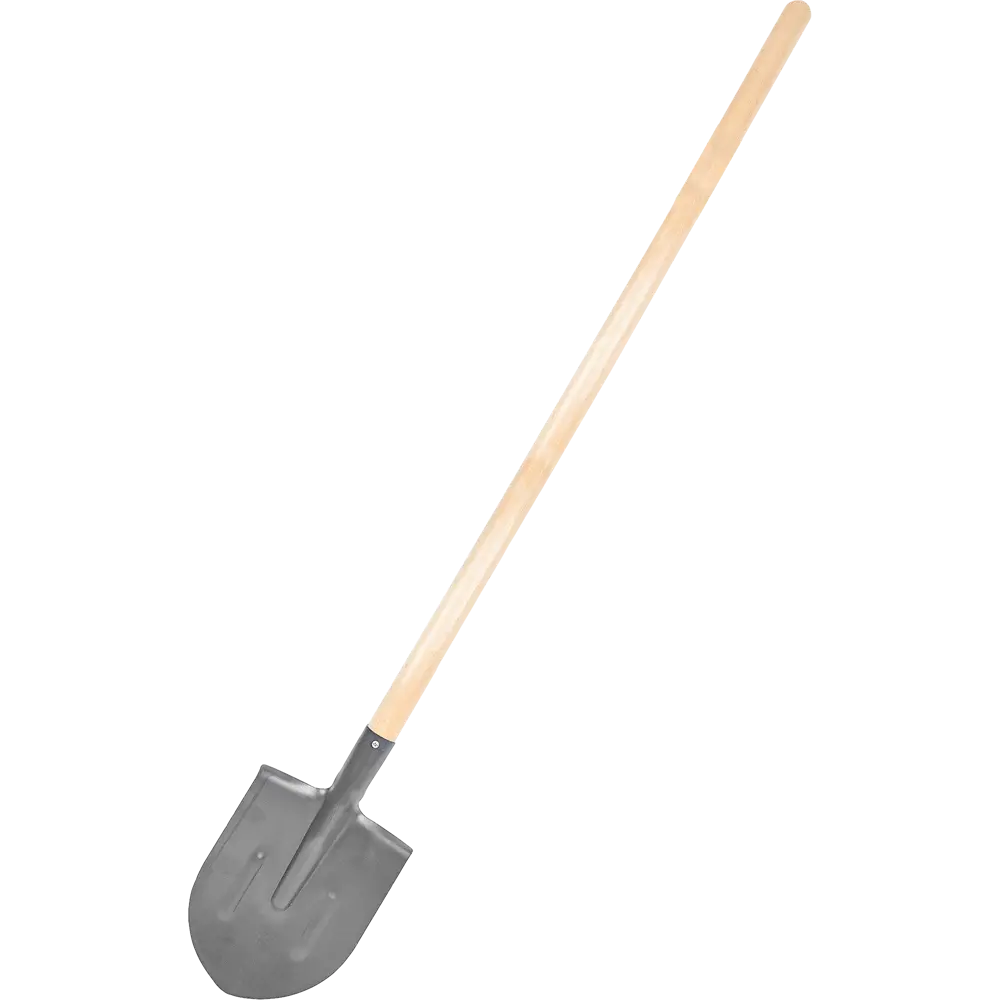 Лопата штыковая остроугольная Zaryapro с черенком ПАВЛОВСКАЯ ЗАРЯ STLM-2148857