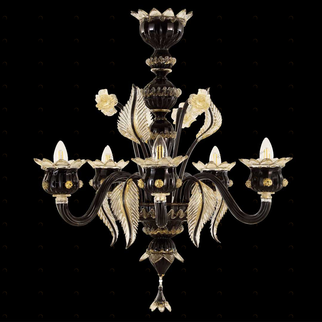 4158 ORIGINALMURANOGLASS Люстра Октавия - Венецианская Коллекция - муранское стекло OMG  см CLASSICO