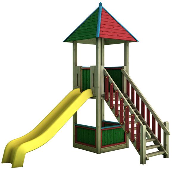 INDUSTRIA LEGNAMI TIRANO Игривая структура Country sun-id-1386473 - Вид №1