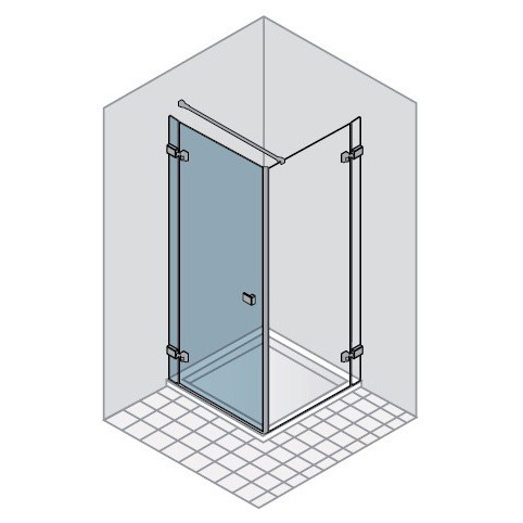TW1 Aura collection Распашная дверь DUKA 44608 - Вид №1