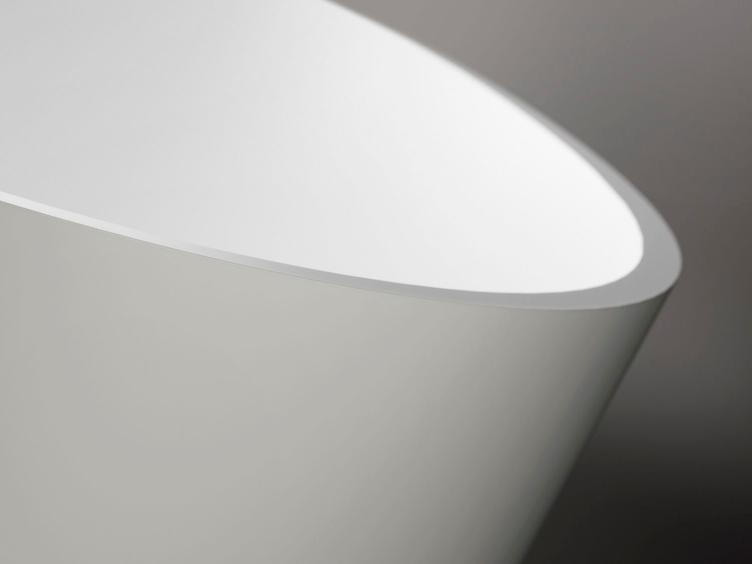 Овальная ванна в центре комнаты в твердой поверхности Gruppo Treesse мебель для ванной комнаты-отдельно стоящие ванны ARCH-00028203 - Вид №18