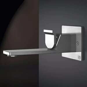 Смеситель для раковины OKAMI OKM18S серебристый матовый