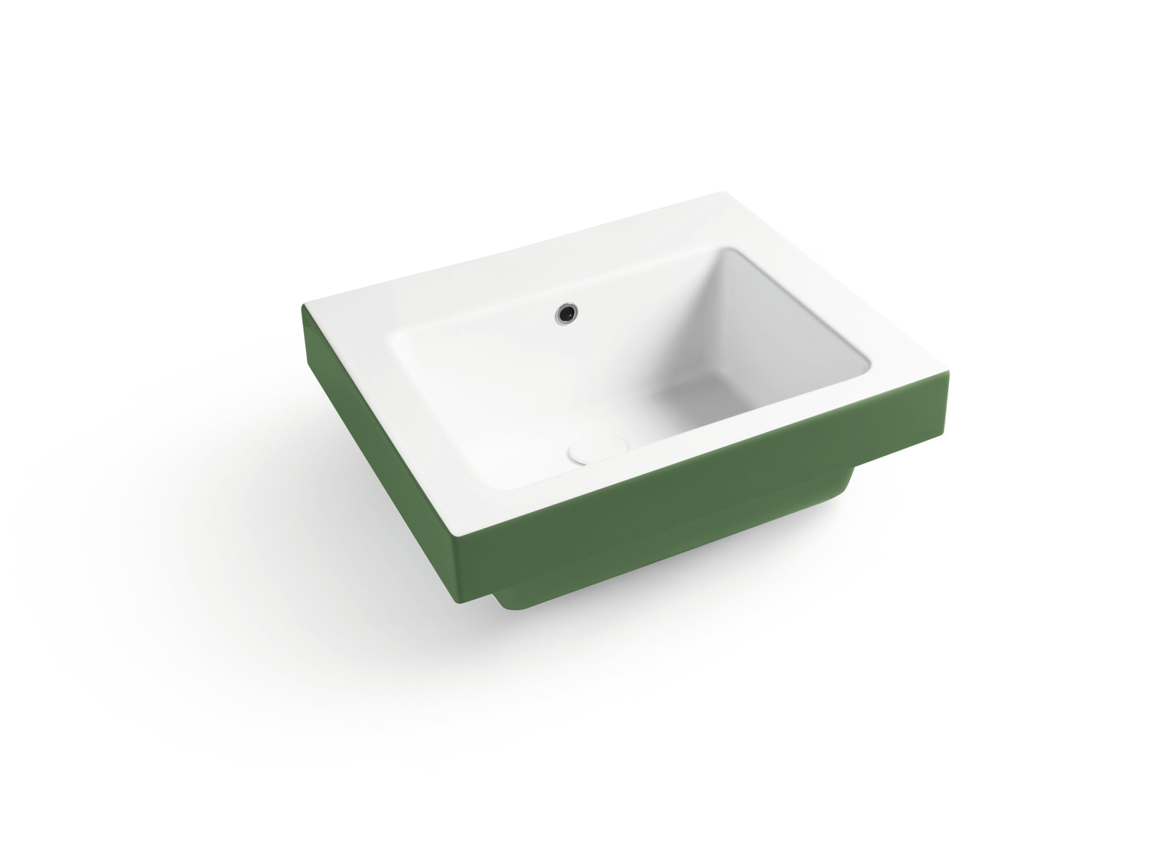 Прямоугольная керамическая раковина с переливом COLAVENE Alaqua ARCH-00153224 - Вид №5