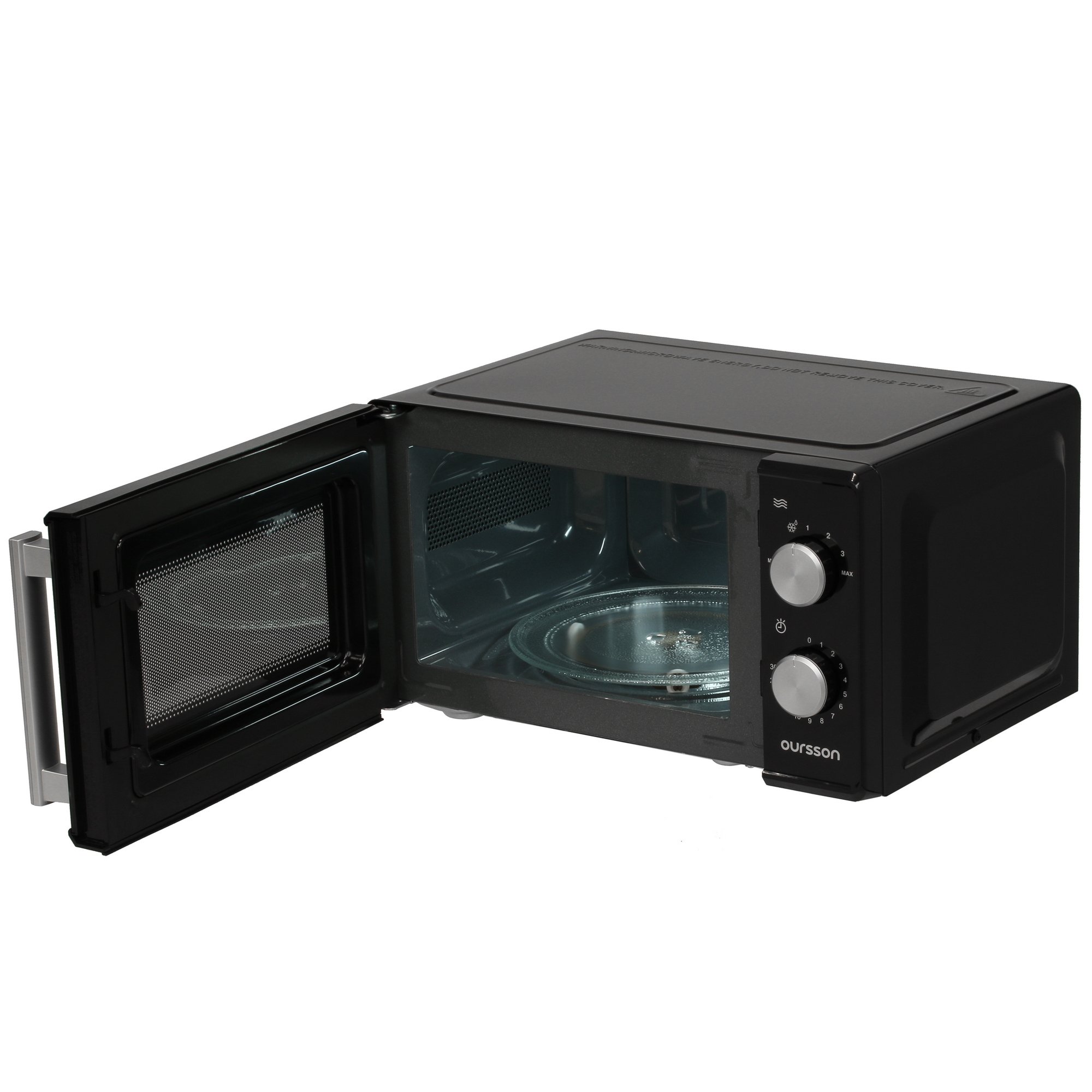 9930355 Микроволновая печь Oursson MM1702/BL черный STDN-0087527 - Вид №4