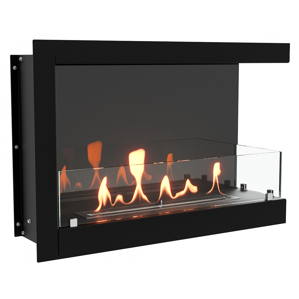9101992 Биокамин Firelight BFP-P700RC right corner черный STDN-0126449