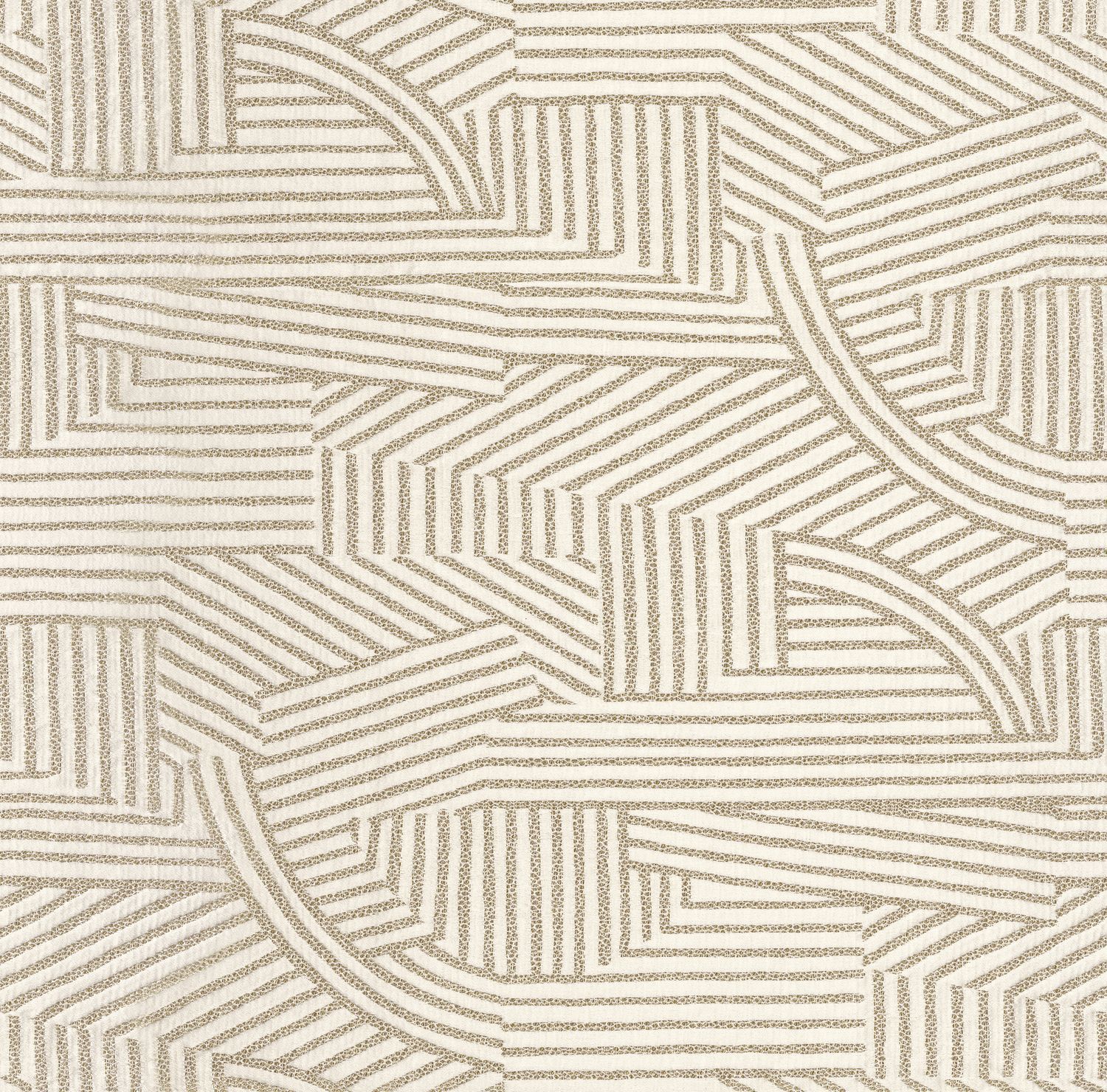 Льняная и полиамидная Жаккардовая однотонная ткань Casamance Luminescence ARCH-00114722 - Вид №5