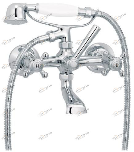rvb Смеситель для ванны настенный с ручным душем на 2 отверстия 1920-1921 1921.--.67